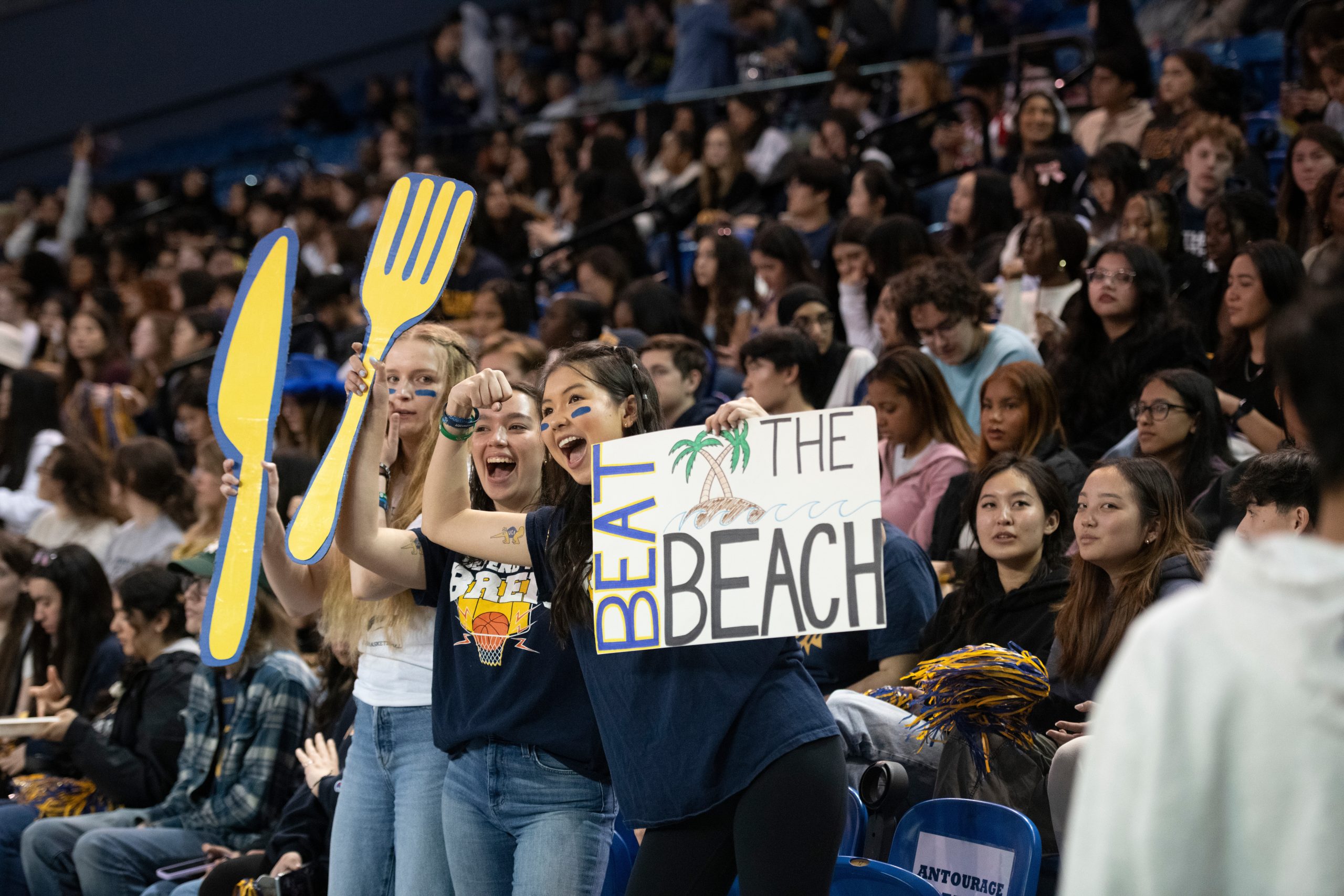 UC Irvine 2024 Homecoming festival and basketball game vs. Long Beach State
photo:  Steve Zylius/UC Irvine