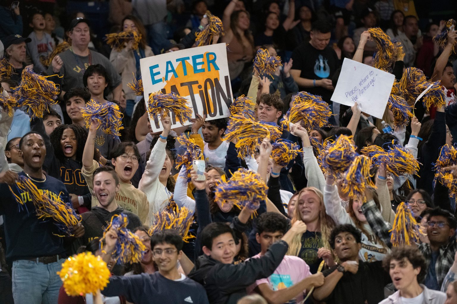 UC Irvine 2024 Homecoming festival and basketball game vs. Long Beach State
photo:  Steve Zylius/UC Irvine